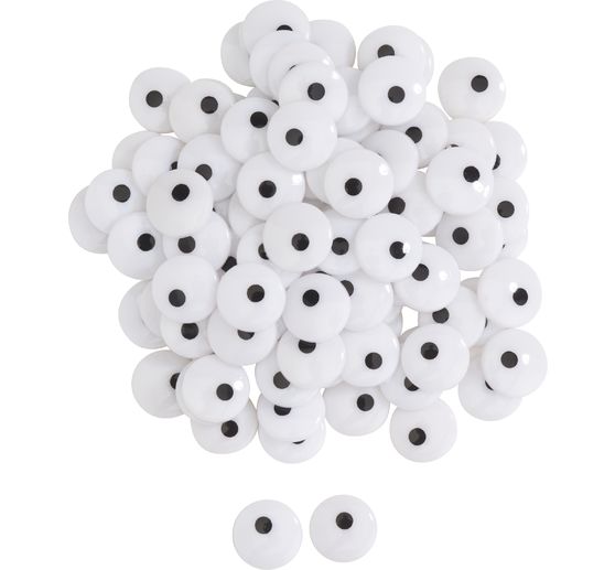 VBS Plastic ogen, 100 stuks