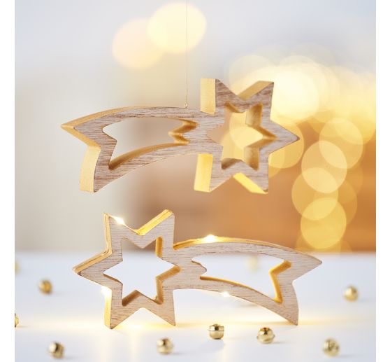 VBS Micro LED chain of lights, with timer, 10 LEDs