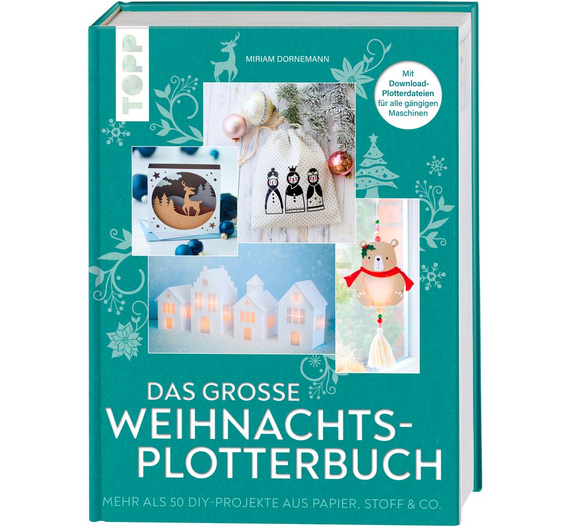 Boek "Das große Weihnachts-Plotterbuch"