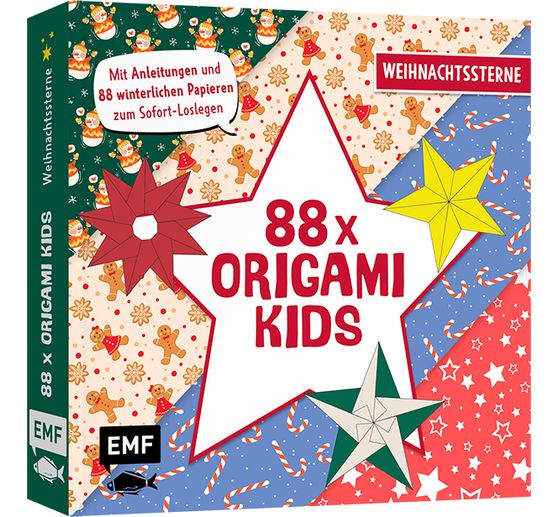 Boek "88 x Origami Kids - Weihnachtssterne"