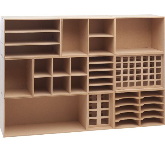 Flexio "Box", 5-delig, MDF hout