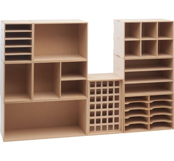 Flexio "Box", 5-delig, MDF hout