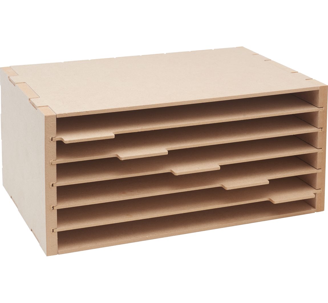 VBS Papierorganizer "Flexio", A4 met register, 6 vakken