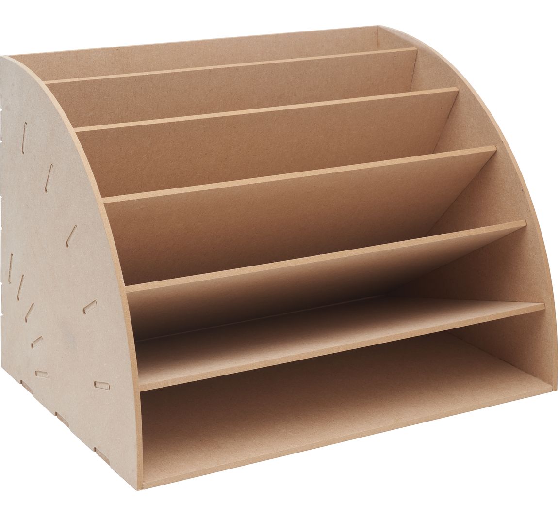 VBS Papierorganizer "Flexio", A4 waaiervorm, 6 vakken