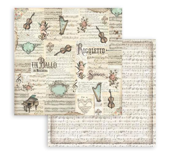 Scrapbooking Pad « Music »