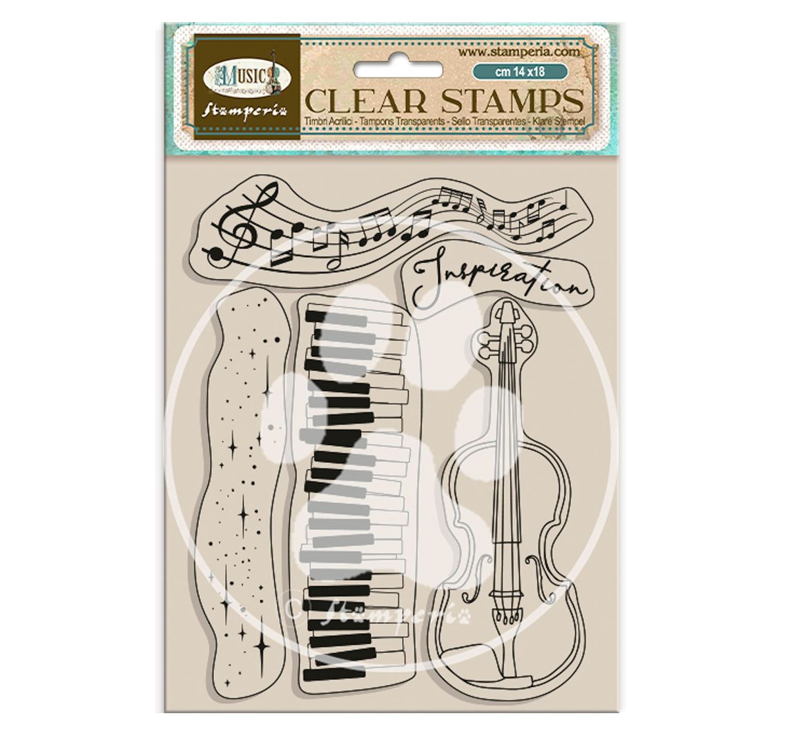 Clear Stamps "Music"