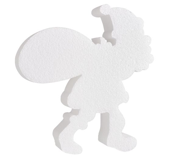 Piepschuim vorm "Kerstman met zak