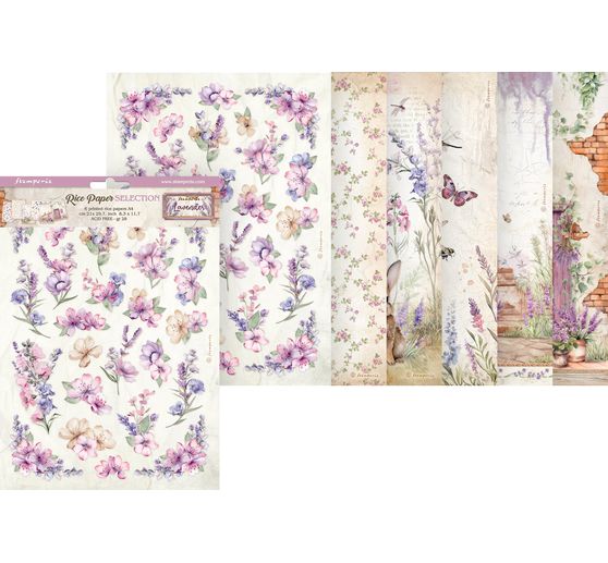Motief strozijde assortiment "Lavender"