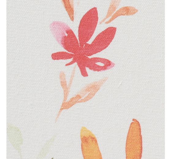 Katoenen stof "Kleurrijke bloemen"