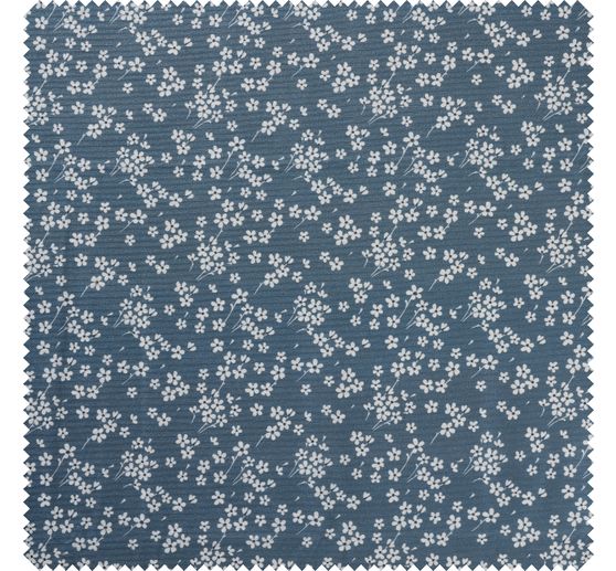 Katoenen stof "Milflores", acryl gecoat