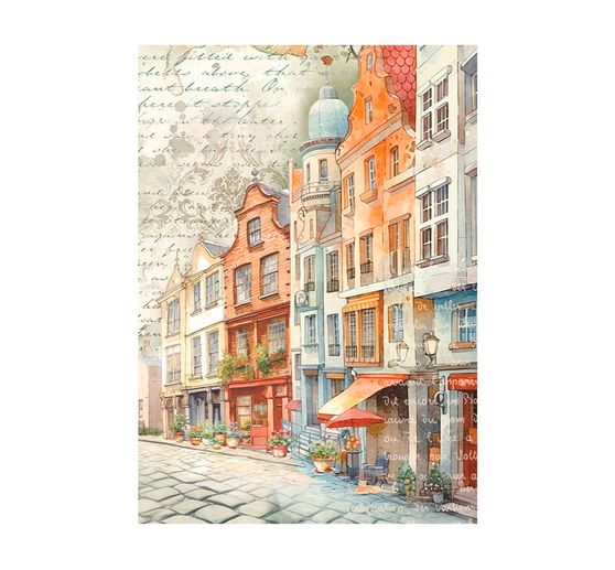 Motief strozijde achtergronden "Art of Travelling"