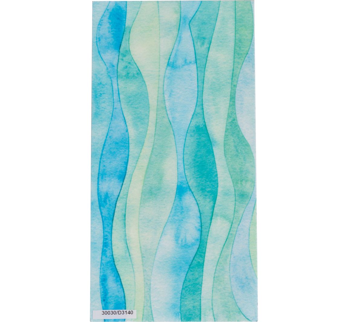 Decoratief wasplaat "Waves"