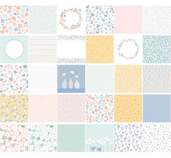 Scrapbook blok "Sweet Garden"