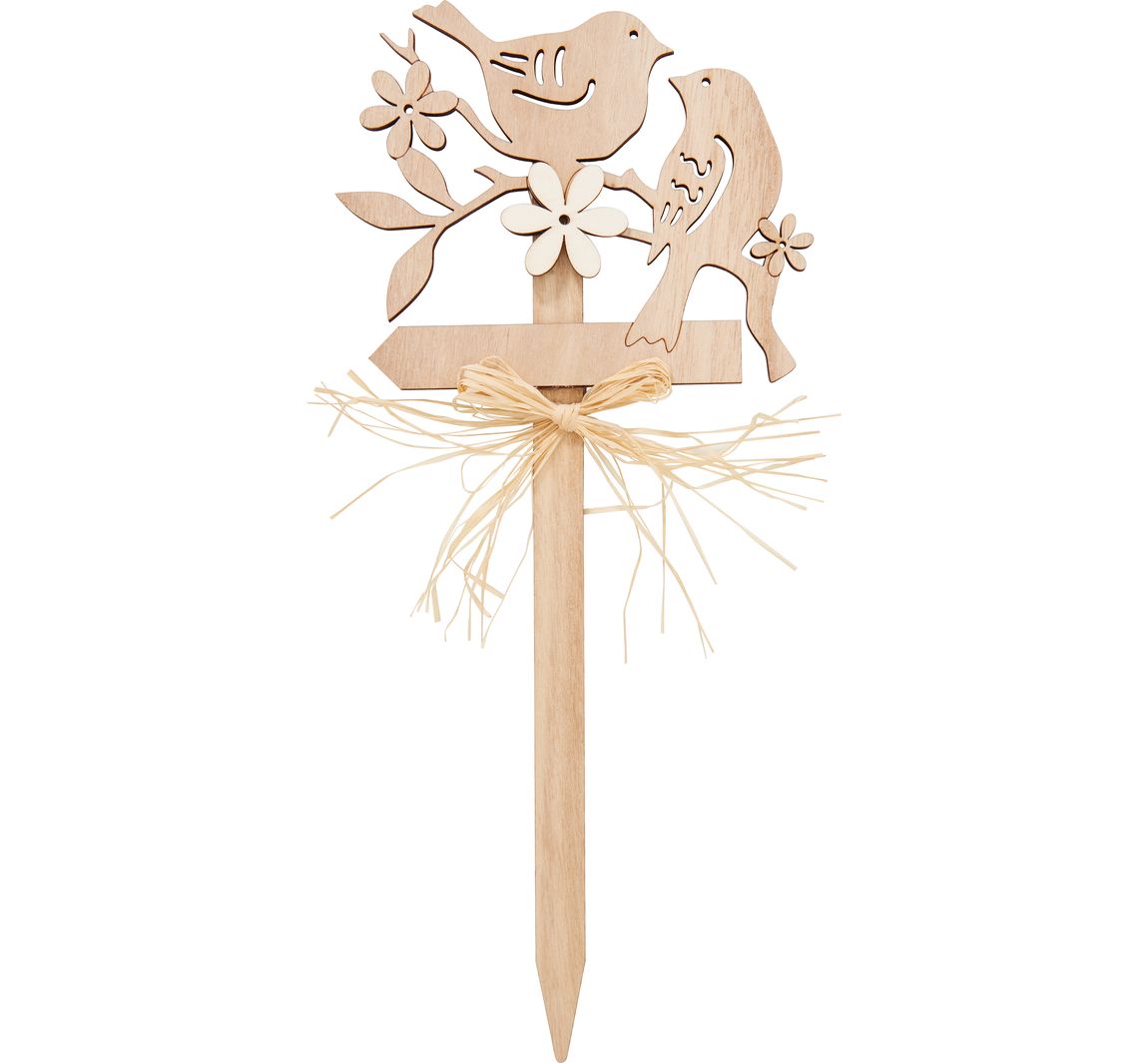 VBS Houten plug "Vogels"