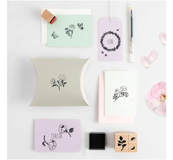 XL Stempel set "La Vie En Rose"
