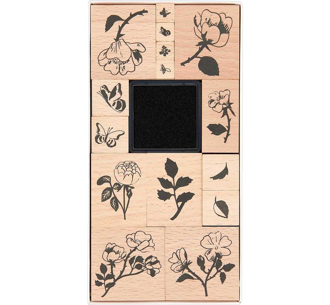 XL Stempel set "La Vie En Rose"