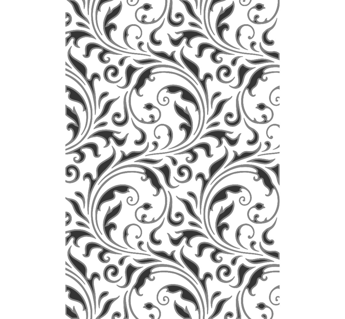 Sizzix Multi-Level Embossing sjabloon "Vault Flourish by Tim Holtz"