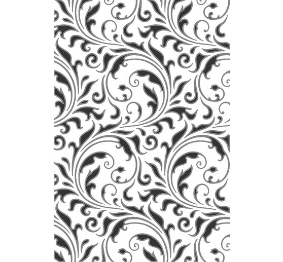 Sizzix Multi-Level Embossing template "Vault Flourish by Tim Holtz"