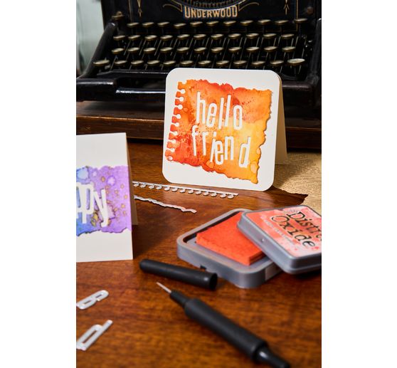 Sizzix Thinlits Punching template "Vault Edges by Tim Holtz"