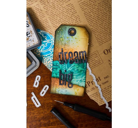 Sizzix Thinlits Punching template "Vault Edges by Tim Holtz"