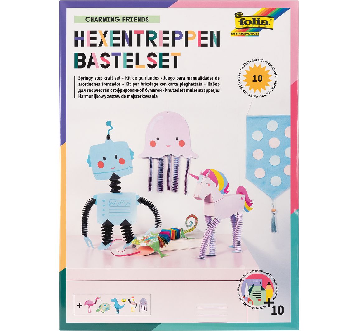 Heksentrap knutselset "Charming Friends"