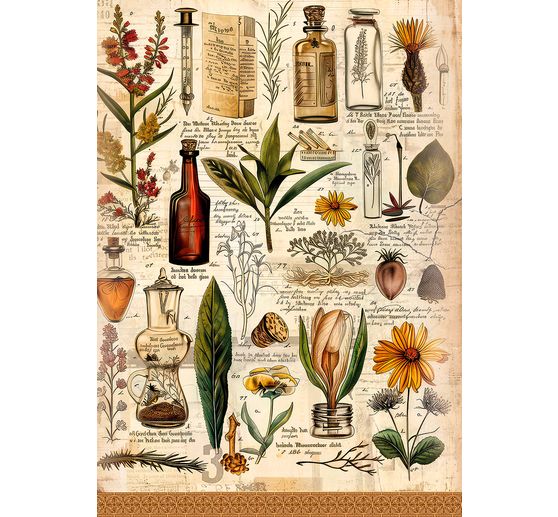 Motief strozijde assortiment "Schoonheden van de natuur"