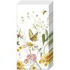 Paper handkerchiefs "Wildflower and Butterfly"