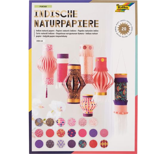Indisch natuurlijk papier "Punjab"