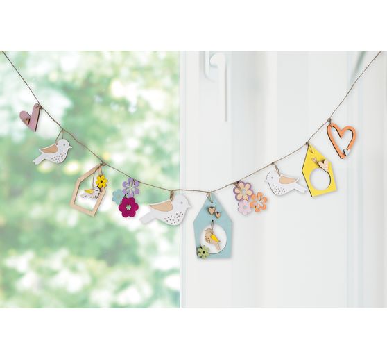 Houten slinger hanger mix "Bird & Co"