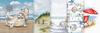 VBS Servet Set "Strand en Zee"