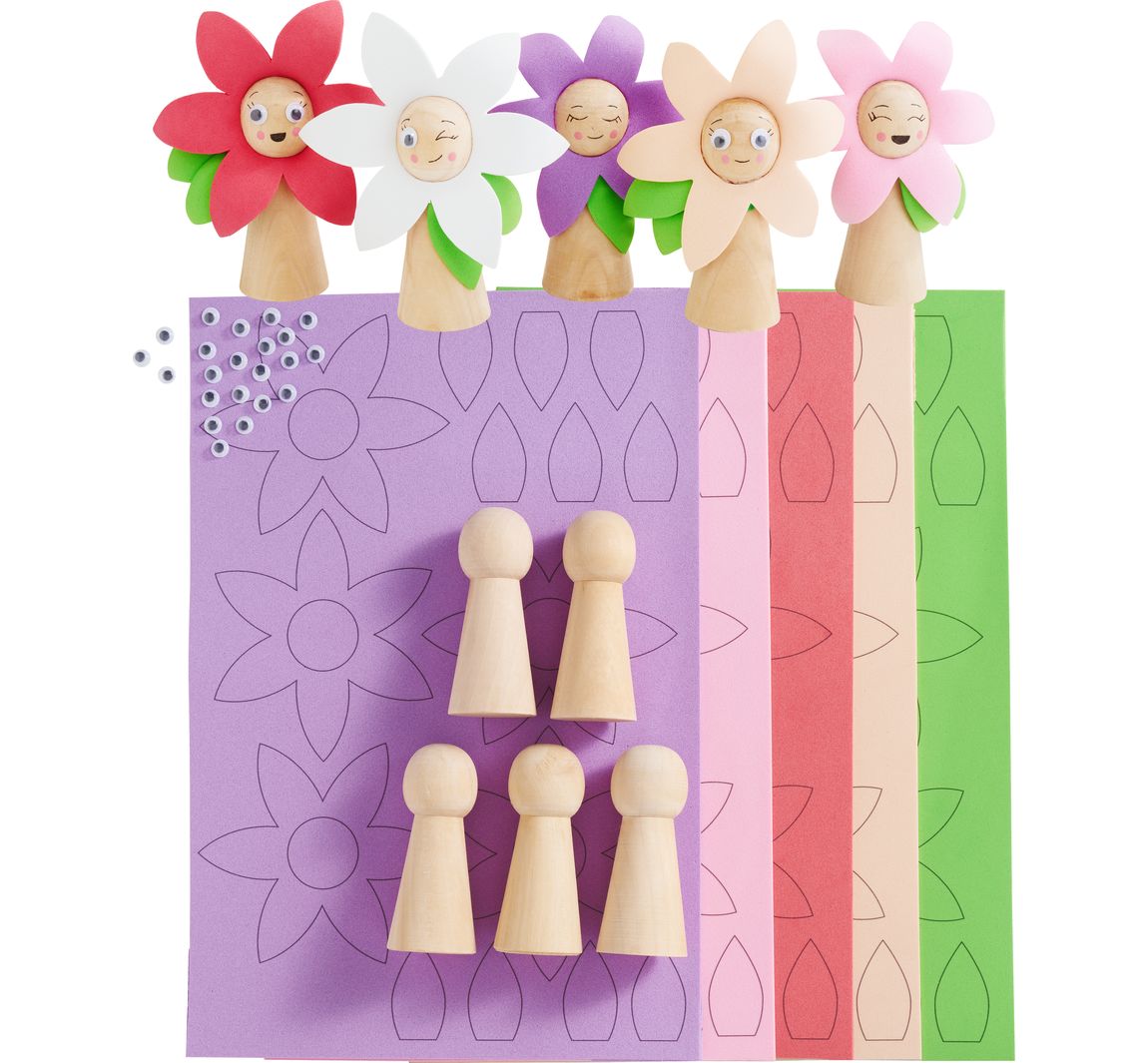 VBS Knutselset "Lentebloemen"