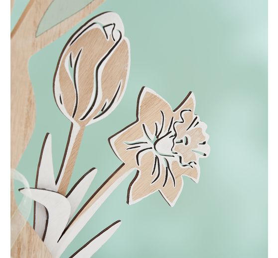 VBS Houten stekers bloemen "Tulp en Narcis"