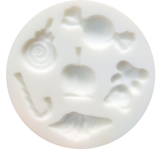 Siliconen gietvorm mini "Snoepjes"