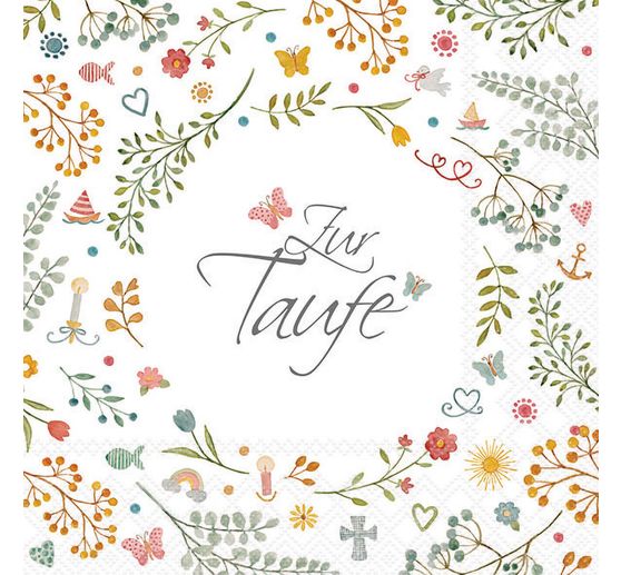 Servet "Zur Taufe"
