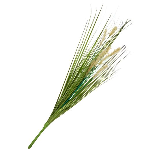 Gras met fruitkraam