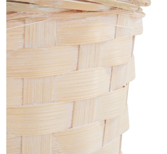 Bamboo plant basket
