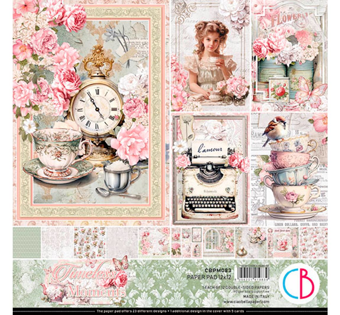 Scrapbook papier "Timeless Moments"