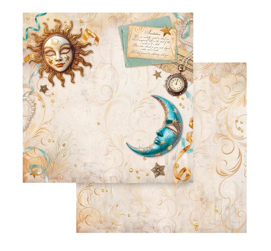 Scrapbook blok "Masquerade"