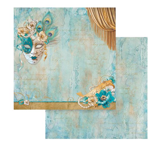 Scrapbook blok "Masquerade"