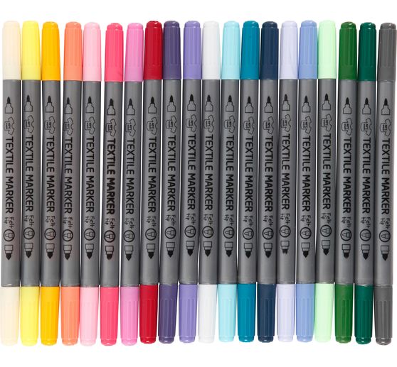 Fabric painting pens "Additional colours"
