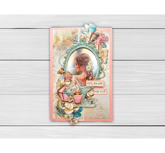 Scrapbook blok "Masquerade"