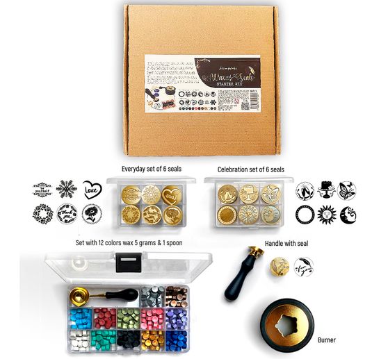 Stamperia Wax and Seals Startset
