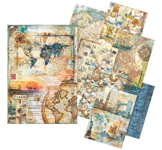 Motief strozijde assortiment "Wanderlust"
