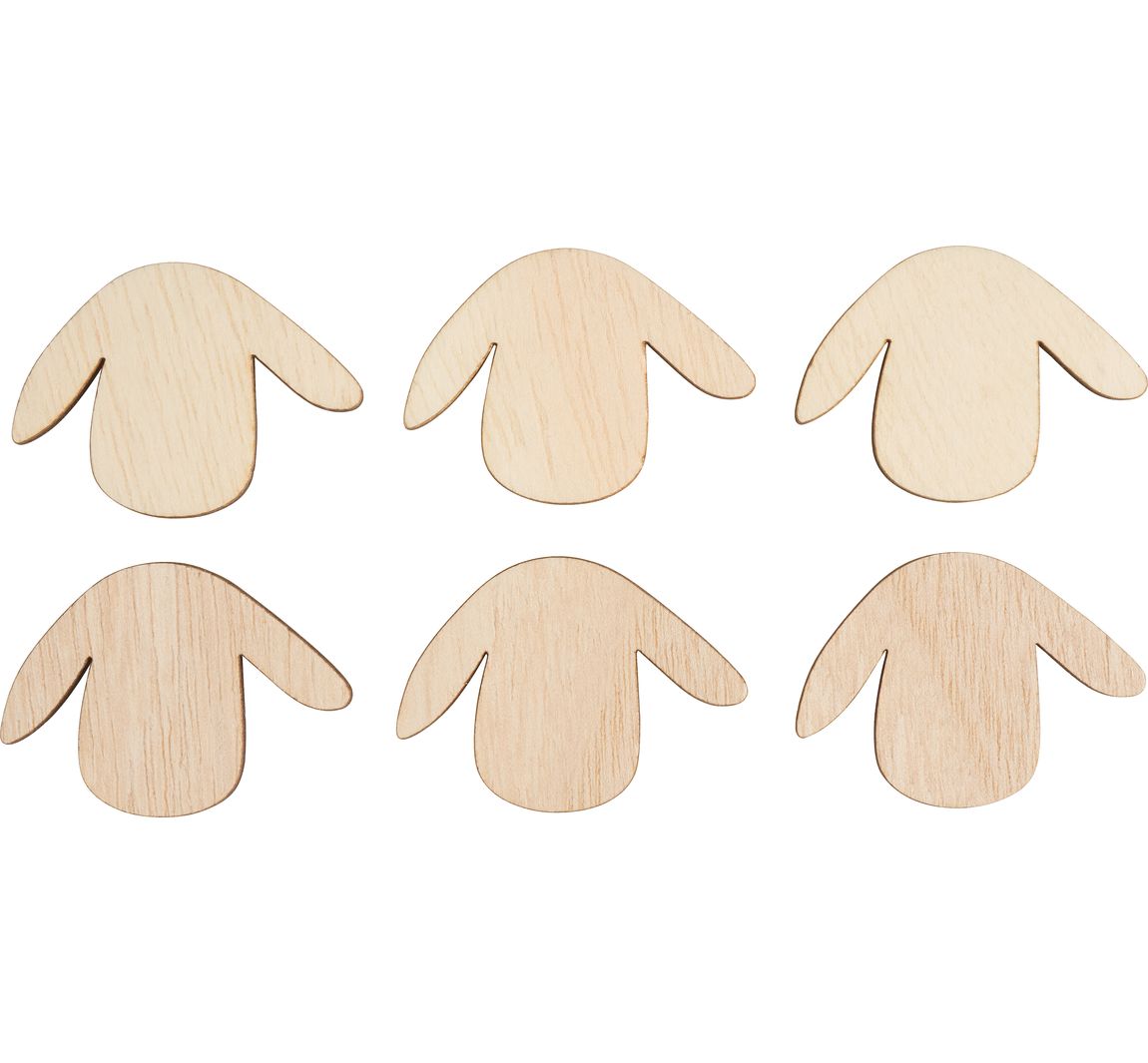 Houten schapenkop "Betty"