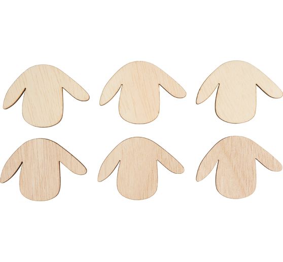 Houten schapenkop "Betty"