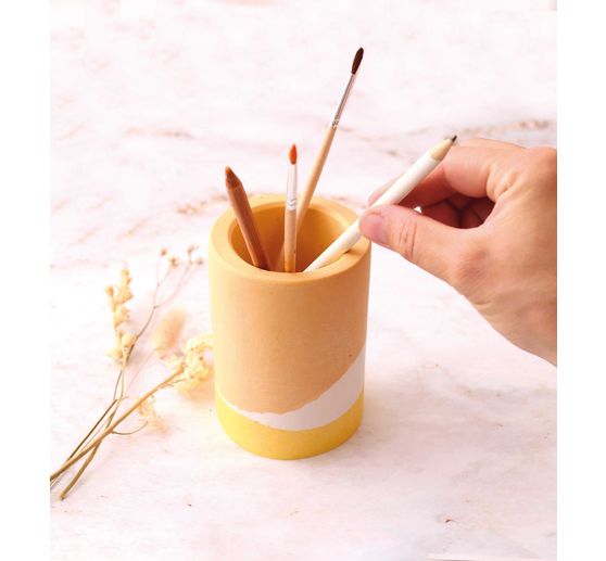 Silicone casting mould "Pen holder"