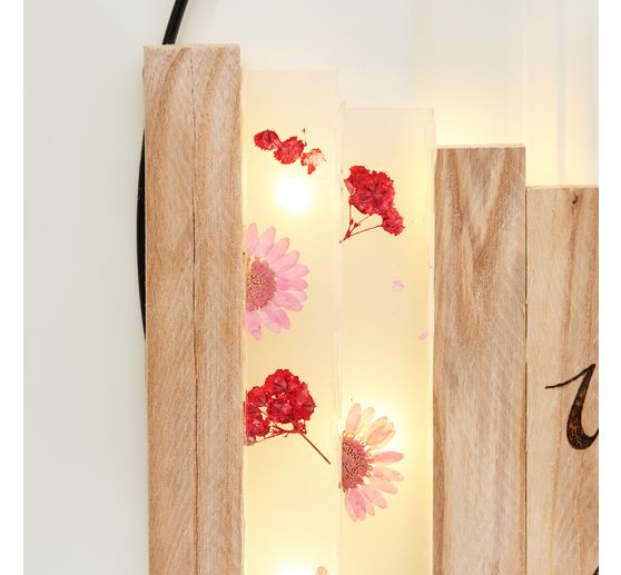 VBS Micro LED chain of lights, with timer, 10 LEDs