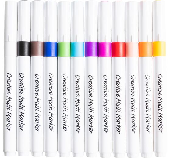 Creative Multi Marker, 12 kleuren