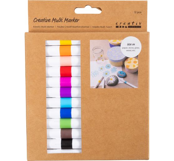Creative Multi Marker, 12 kleuren