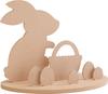 Wooden building kit "Bunny in Easter nest"